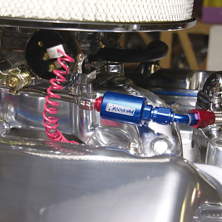 EDELBROCK EDE8124 BBC S/S Braided Fuel Line Kit