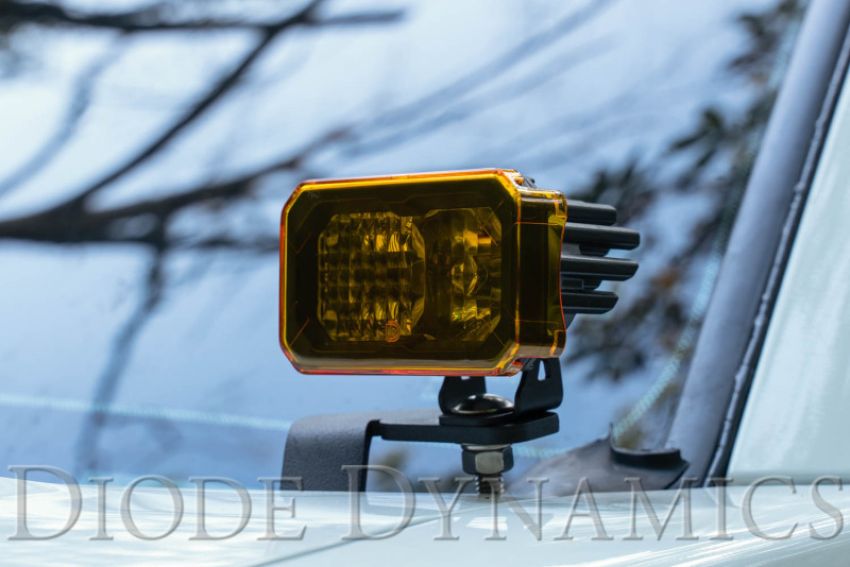 Diode Dynamics DD6601 Stage Series 2 In LED Pod Cover - Yellow Each