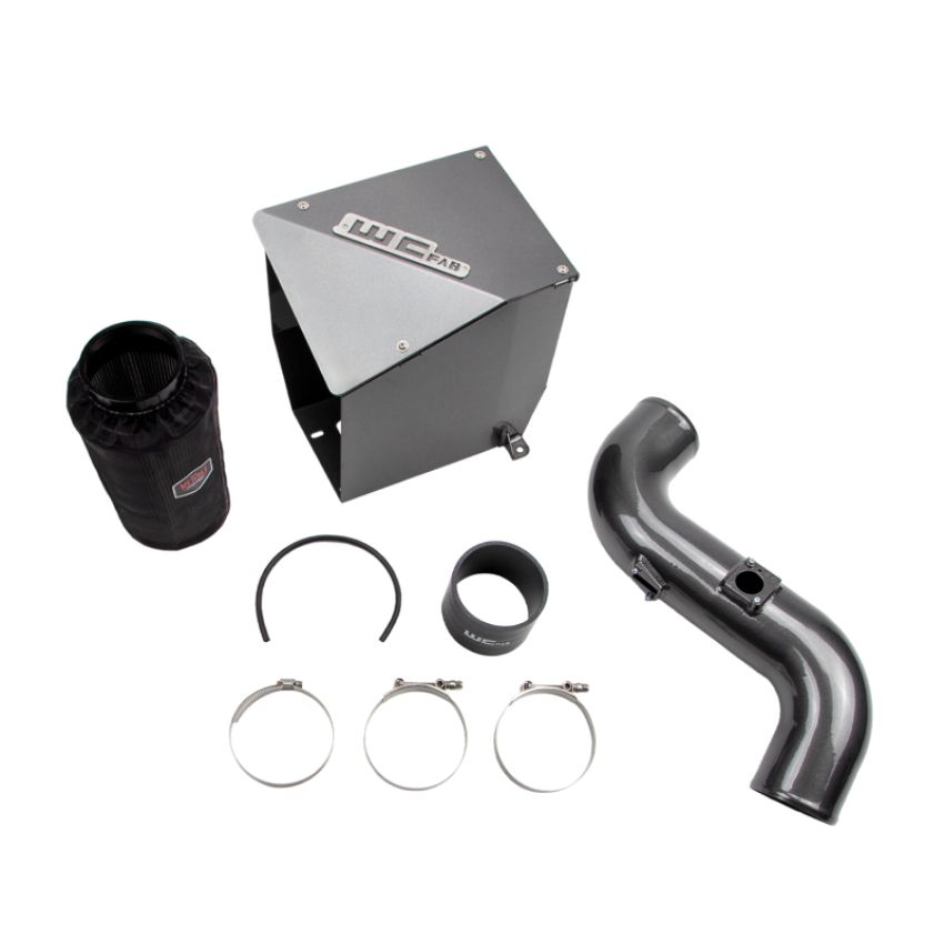 Wehrli WCF100194-CR 11-16 Duramax LML 4in Intake Kit - Candy Red