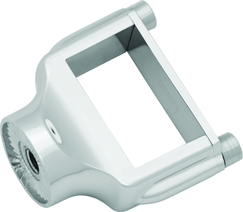 Kuryakyn 3186 Side Mount License Plate Holder Clamp 86-23 XL Models Chrome