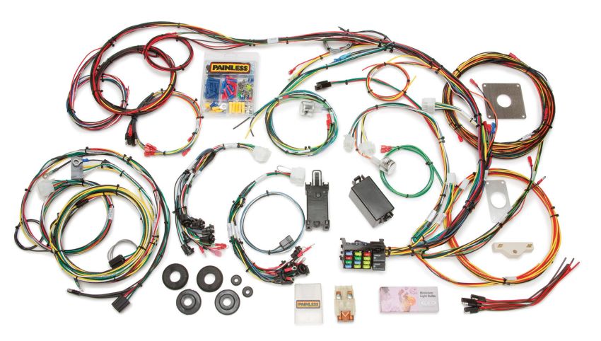PAINLESS WIRING PWI20120 1965-66 Mustang Chassis Harness 22 Circuits