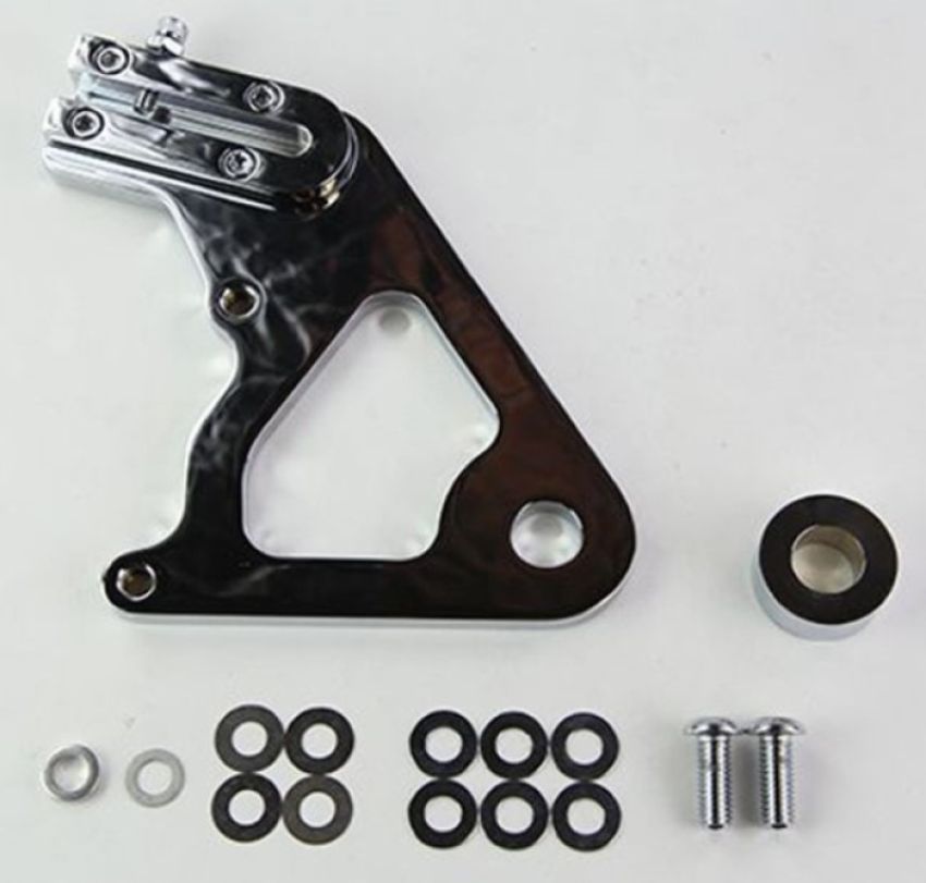 Wilwood 250-8035 Caliper Mounting Kit Chrome w/Bracket GP310 1984-99 Softail