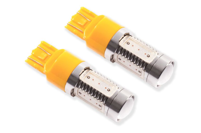 Diode Dynamics DD0107P 7443 LED Bulb HP11 LED - Amber (Pair)