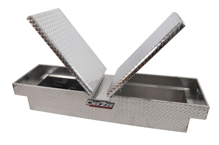Dee Zee DZ8370 Deezee Universal Tool Box - Red Crossover - Double BT Alum Full Size