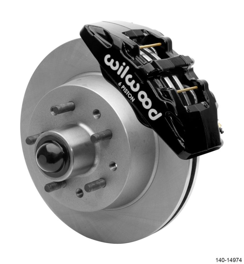 Wilwood 140-14974 Dynapro 6 Front Hub Kit 11.86in 51-59 Chevrolet 1500 1/2 Ton