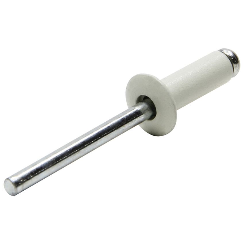 ALLSTAR PERFORMANCE ALL18001 Sm Hd Rivet White 250pk