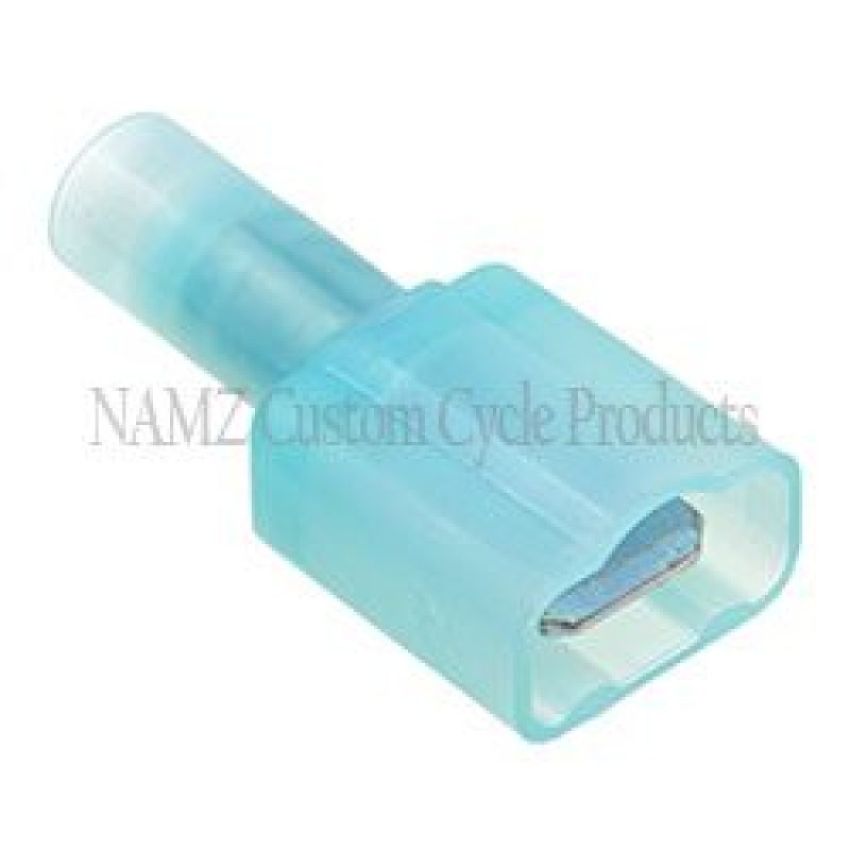 NAMZ NIS-19004-0005 Fully Insulated .25in. Male Quick Disconnect Terminals 16-14g (25 Pack)