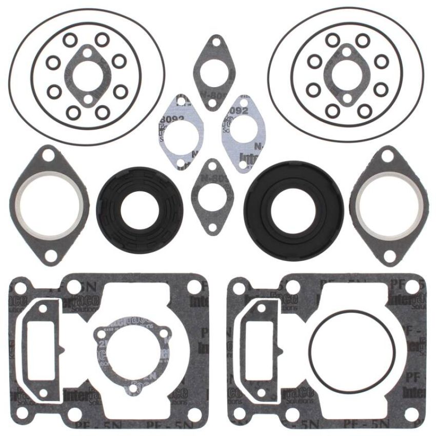 Vertex Pistons 711063D Vertex Gaskets 86-88 Arctic Cat Cheetah Complete Gasket Kit w/ Oil Seals