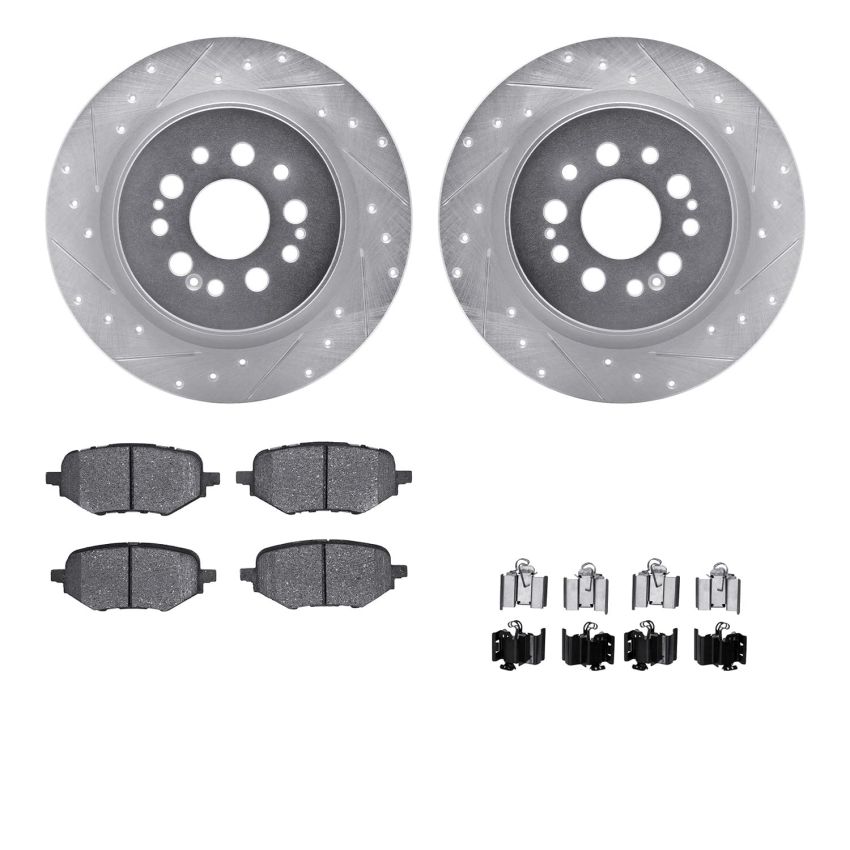 Dynamic Friction 7512-59127 Rotor Kit