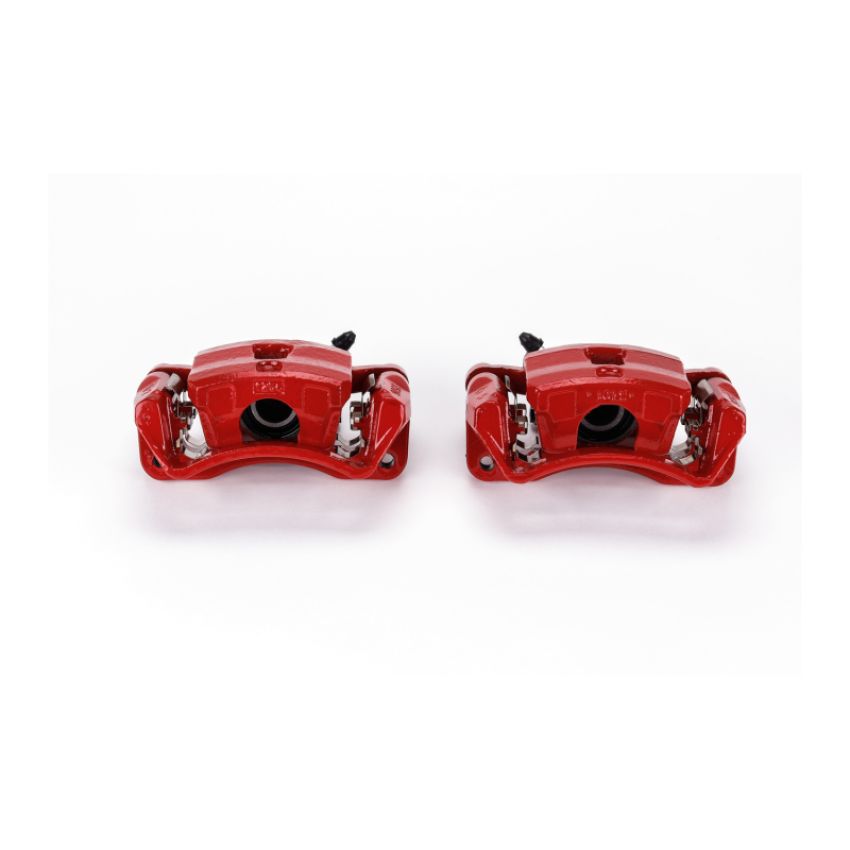 PowerStop S2966 Red Powder Coated Calipers