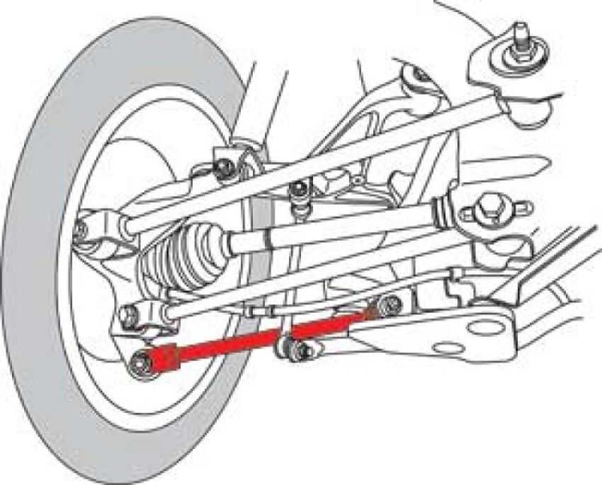 SPECIALTY PRODUCTS COMPANY 12021 REAR RADIUS ROD INFINITI