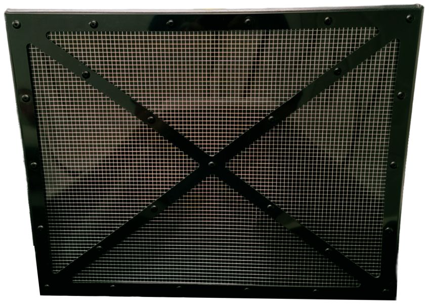 DOMINATOR RACE PRODUCTS DOM550-BK Shaker Screen Radiator DLM Black