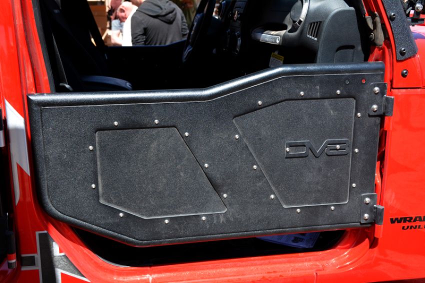 DV8 Offroad RDSTTB-01F 07-18 Jeep Wrangler Jk Rock Doors