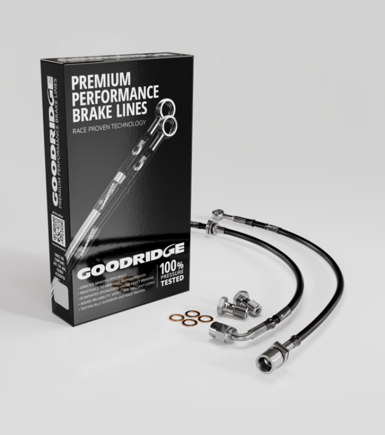 Goodridge 20111F 00-05 Honda S2000 Stainless Steel Front Brake Lines