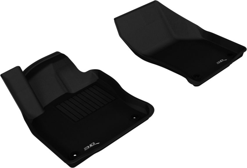 3D MAXpider 2015-2018 Volkswagen Golf Kagu 1st Row Floormat - Black