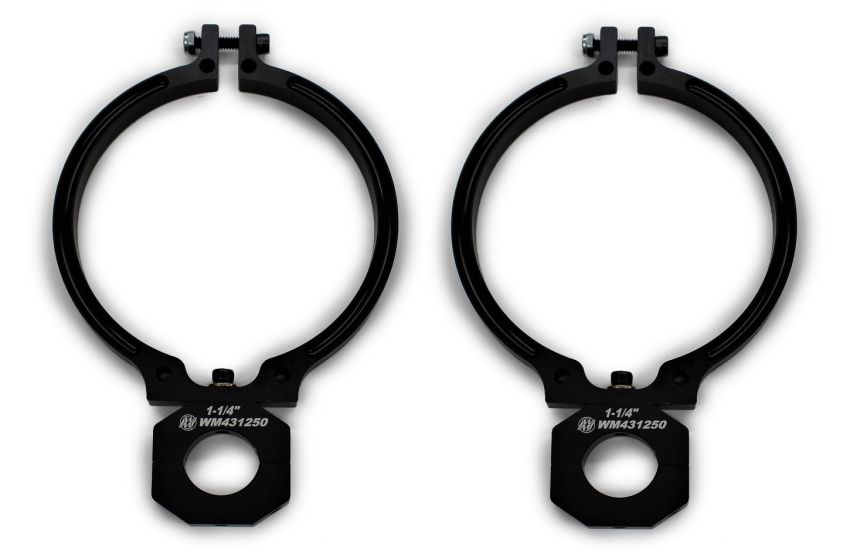 WEHRS MACHINE WEHWM1405250T1250 Mount Fire Bottle 5.25in ID 1-1/4in Tube Mnt Pair