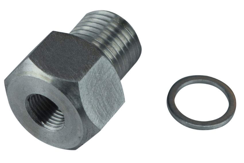 ICT BILLET ICT551172 LS Engine Swap M16 x 1.5 Adapter to 1/8 NPT