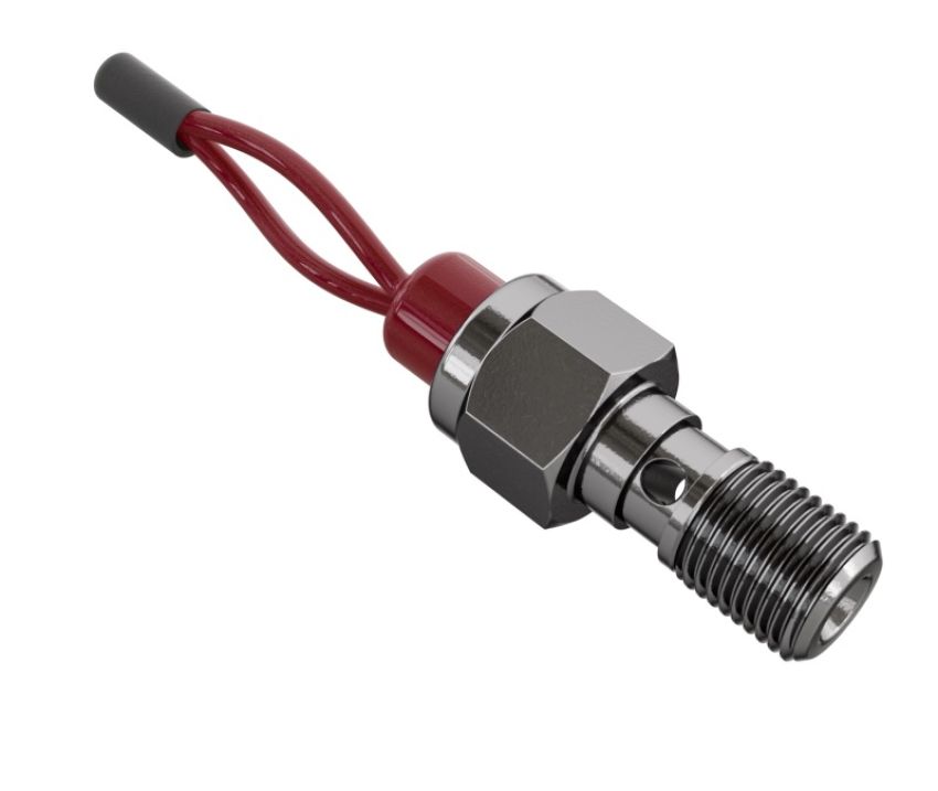 Goodridge PBL992-31SC Single Brake Light Switch Bolt M10x1.00 (18mm Under Hex)