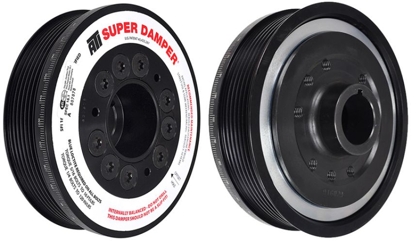 ATI ATI918464 Damper - 5.67in - Alum - 6 Grv - Honda F20 F22 - 7 Percent OD - Street - 3 Ring - 1Pc