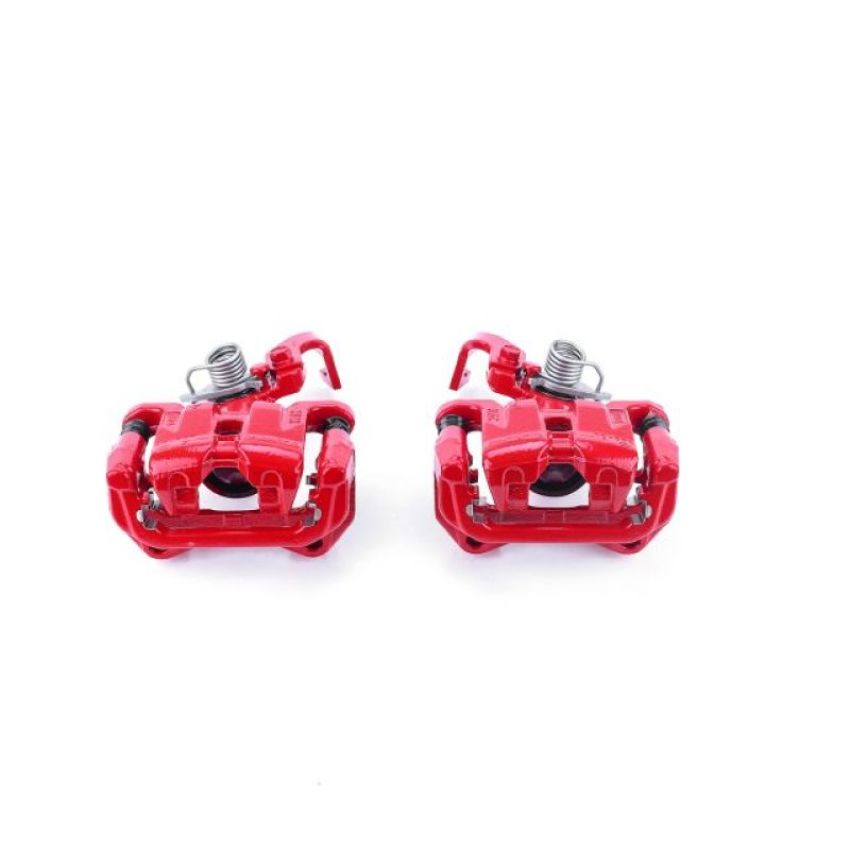 PowerStop S2858 Red Powder Coated Calipers