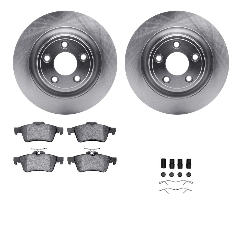Dynamic Friction 6612-20087 Rotor Kit