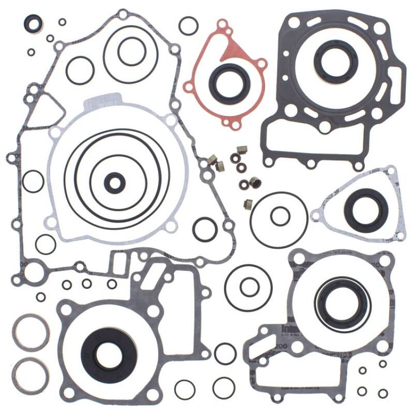 Vertex Pistons 811953 Vertex Gaskets 06-13 Kawasaki KVF650 I Brute Force Complete Gasket Kit w/ Oil Seals