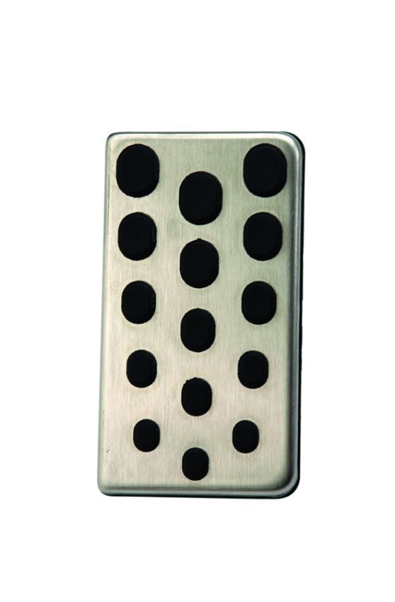 Ford Racing M-2301-C Aluminum And Urethane Special Edition Mustang Dead Pedal