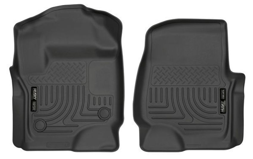 HUSKY LINERS HSK13301 17-   Ford F250 Front Floor Liners Black