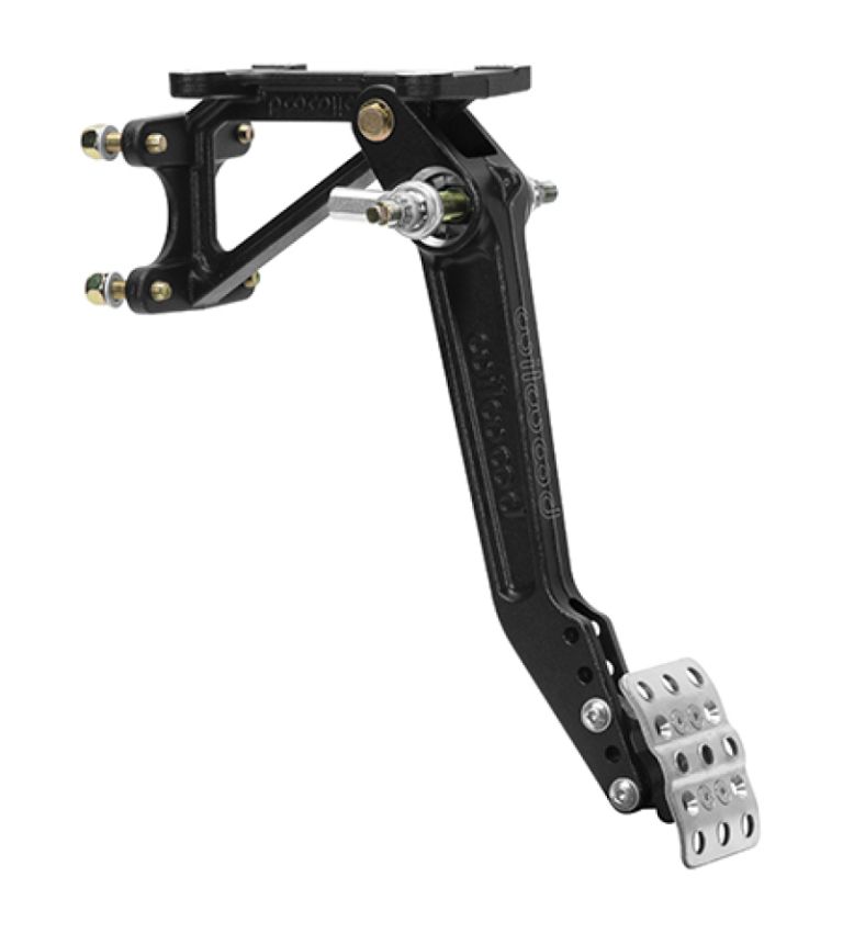 Wilwood 340-16380 Adjustable Tru-Bar Single Brake Pedal - Swing Mount - 6.25-7:1