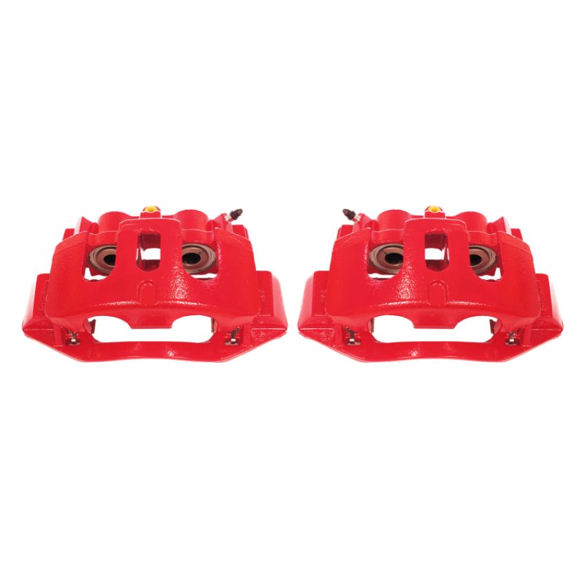 PowerStop S5306 Red Powder Coated Calipers