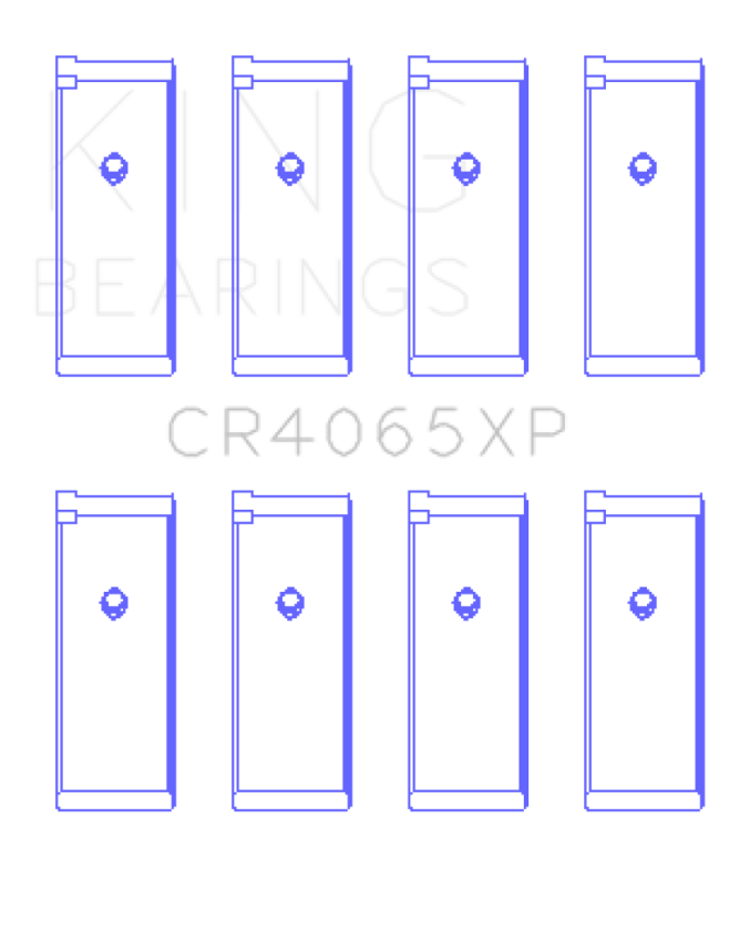 King Nissan KA-24DE (Size STDX) Performance Rod Bearing Set