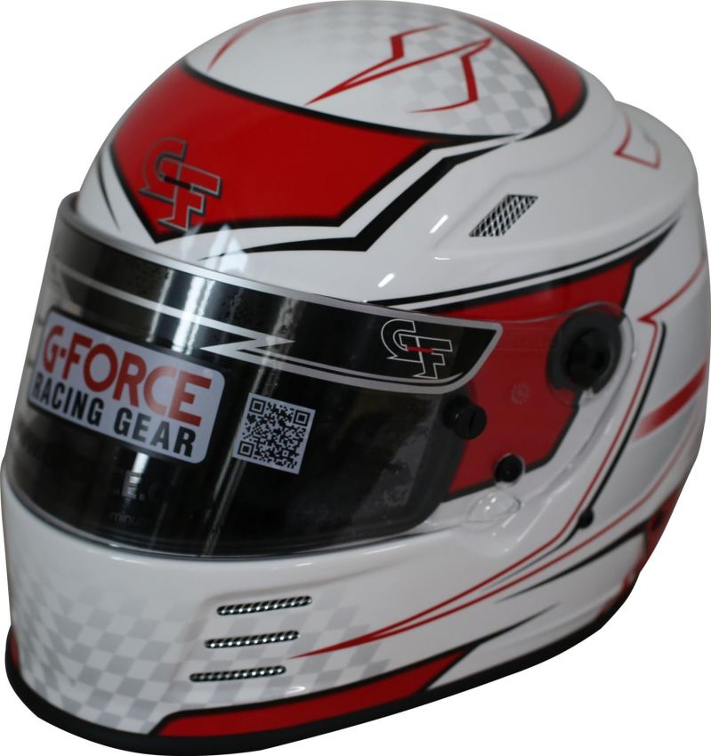 G-FORCE GFR13005XSMRD HELMET REVO GRAPHICS XSM RED SA2020