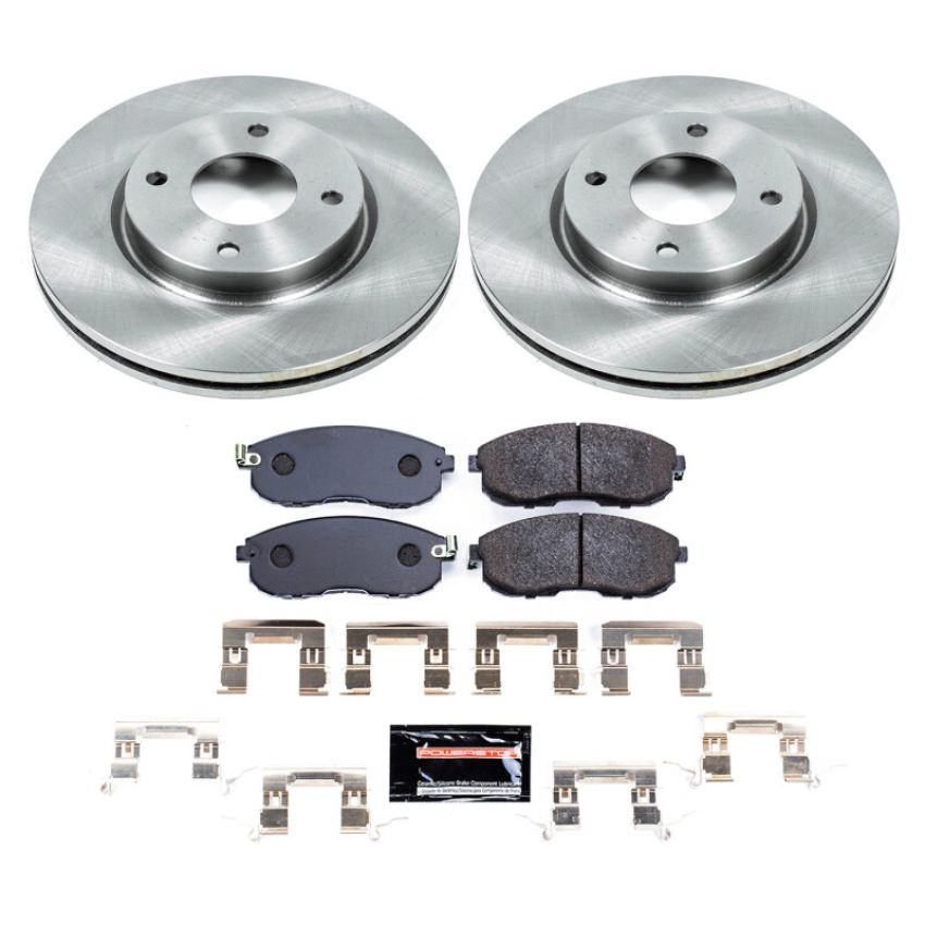 PowerStop TDBK5817 Track Day High-Performance Brake Pad and Rotor Kit