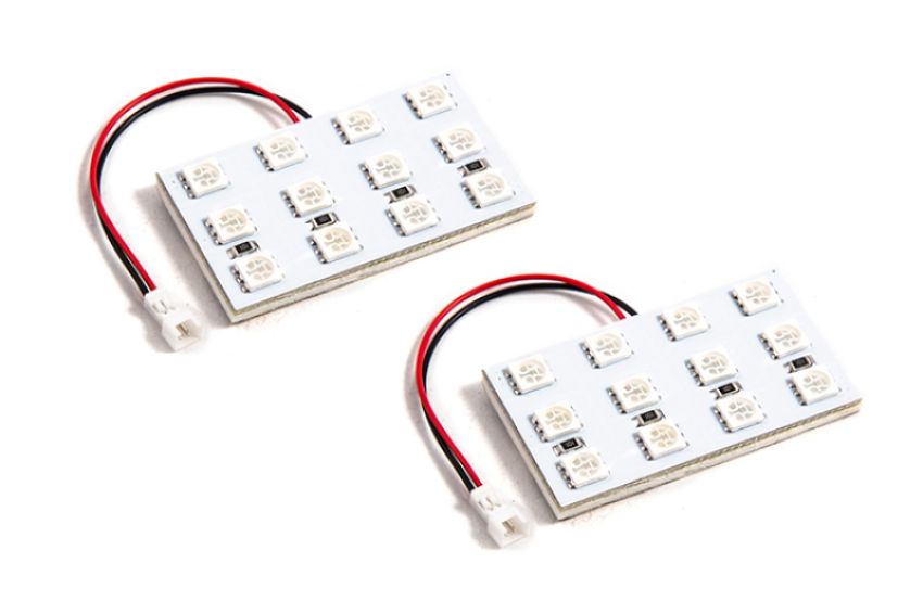 Diode Dynamics DD0147P LED Board SMD12 - Green (Pair)
