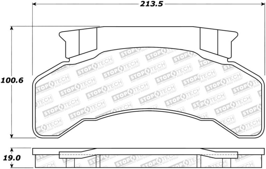 Stoptech 308.02240 Street Brake Pads