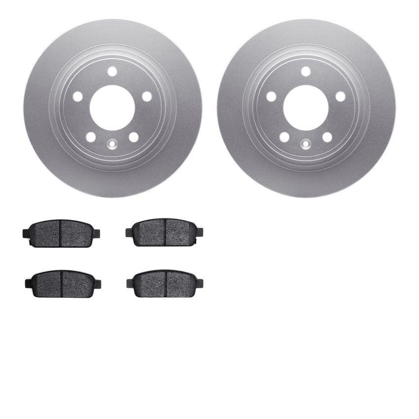 Dynamic Friction 4502-47087 Rotor Kit