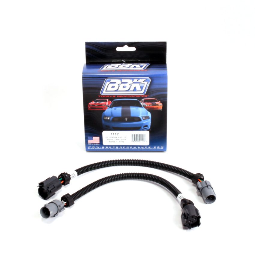 BBK Performance Parts 1117 1996-2004 DODGE O2 SENSOR EXTENSIONS 4 PIN ROUND STYLE - 12