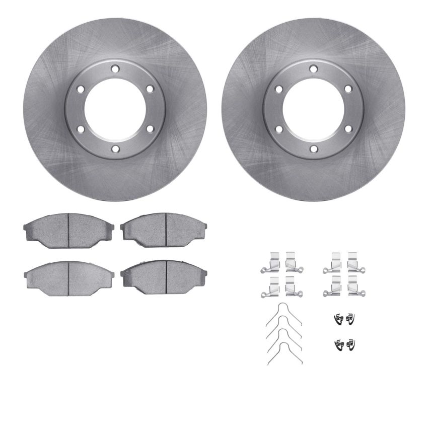 Dynamic Friction 6512-76572 Rotor Kit