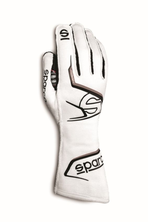 SPARCO SCO00131411BINR Glove Arrow Large White / Black