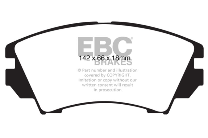 EBC Brakes DP32014C Redstuff Ceramic Low Dust Brake Pads
