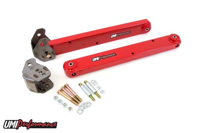UMI Performance 4020-B 64-72 GM A-Body Rear Lift Bar Set-Up-Weld-In