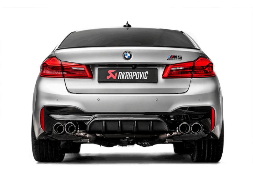 Akrapovic S-BM/T/27H BMW M5/M5 Competition (F90) Slip-On Line (Titanium) (Req. Tips)