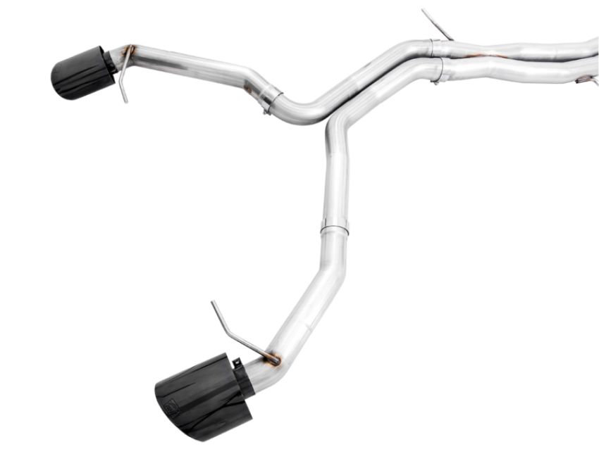 AWE Tuning 3020-33058 Audi B9 RS5 Track Edition Exhaust w/ Diamond Black RS Tips