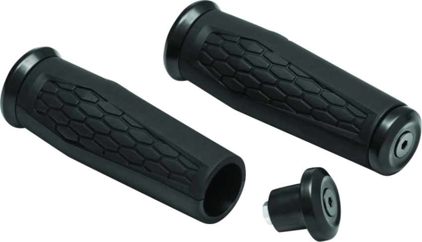 Kuryakyn 5929 Hex Grips 7/8inch Universal Black