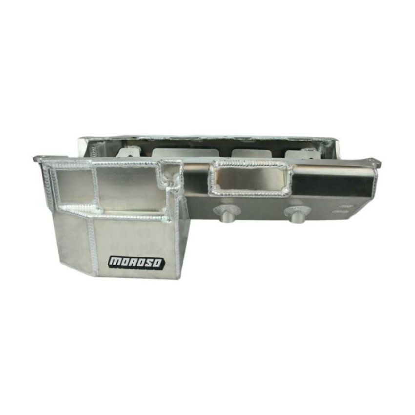 MOROSO MOR20383 BBC Gen VI Oil Pan w/Dual Power Kick Outs