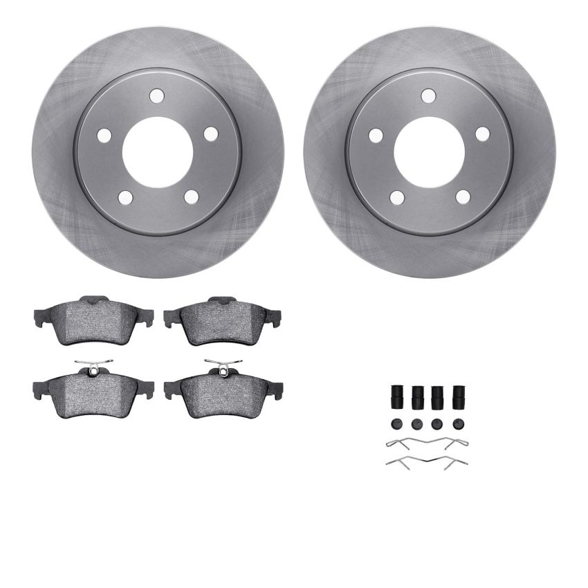Dynamic Friction 6512-80184 Rotor Kit