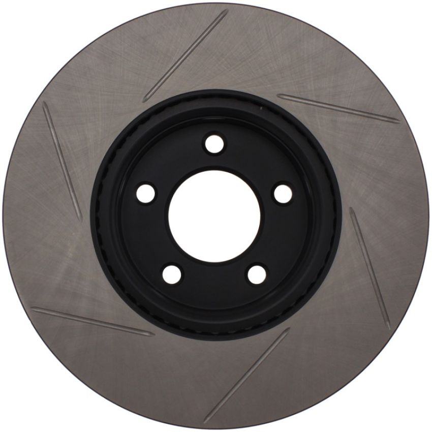 Stoptech 126.45078SL Power Slot 07-09 Mazdaspeed3 Slotted Left Front Rotor