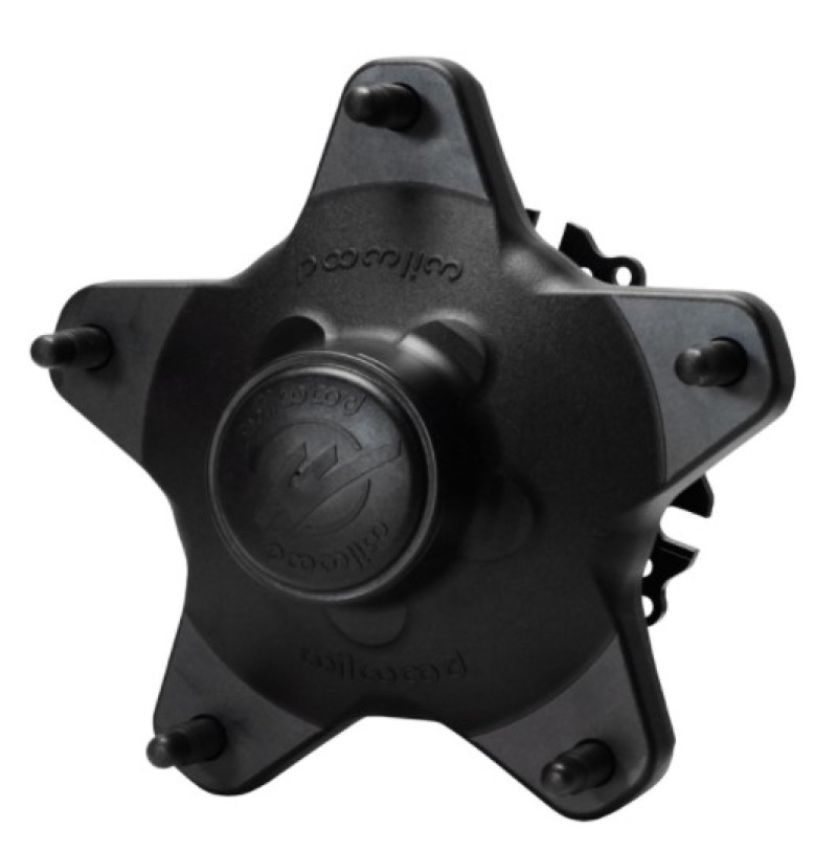 Wilwood 270-12127C Hub-Starlite 55XD Front w/Snap-Cap & Rotor Plate - STD Offset 5/8 C Studs