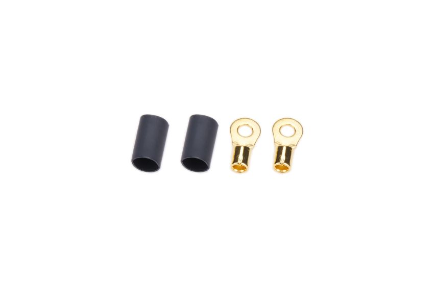 QUICKCAR RACING PRODUCTS QRP57-468 Ring Terminal #8 10-12 Ga w/Heat Shrink Pair