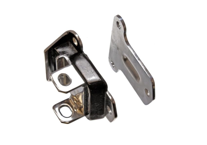 ENERGY SUSPENSION ENE3-1115G 58-72 Chevy Chrome Motor Mount W/ Black Pad
